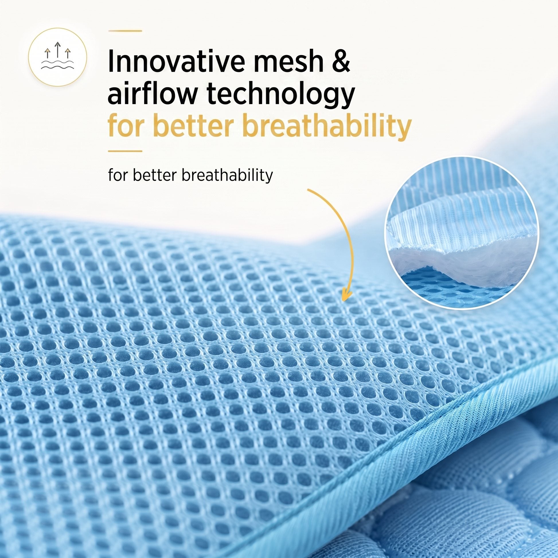 Breathable CoolPaws dog mat
